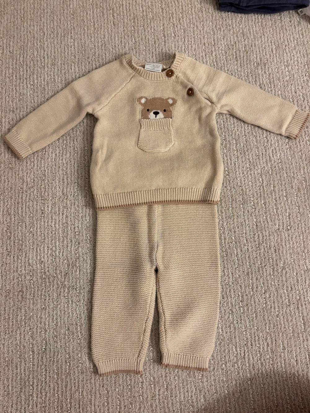 Bear Sweater Set